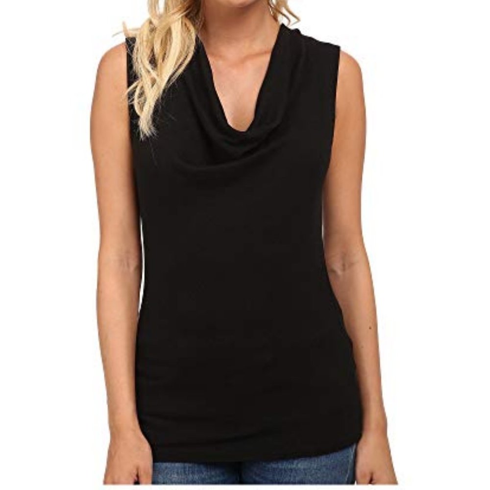 Shiney Sleeveless - Black